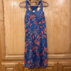 The North Face Womens Floral Print Athletic Dress Racerback Small S